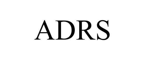 Trademark Logo ADRS