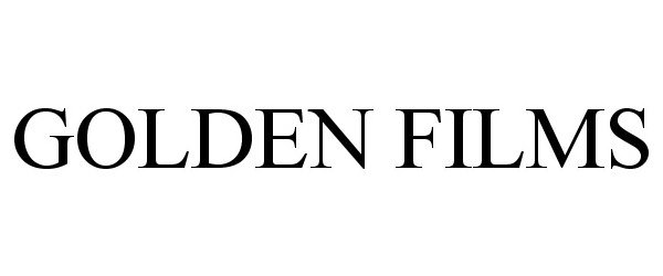 Trademark Logo GOLDEN FILMS