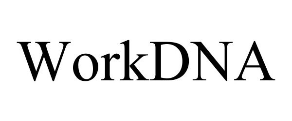 Trademark Logo WORKDNA