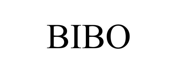 Trademark Logo BIBO