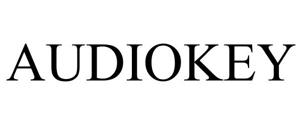 Trademark Logo AUDIOKEY