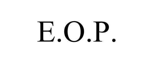 Trademark Logo E.O.P.