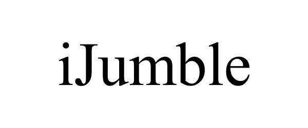Trademark Logo IJUMBLE