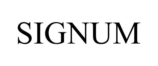 Trademark Logo SIGNUM