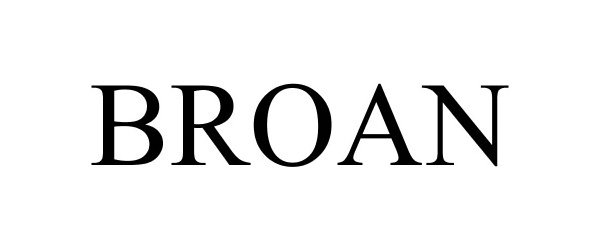 Trademark Logo BROAN