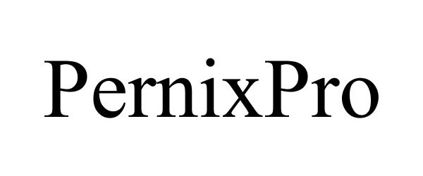 Trademark Logo PERNIXPRO