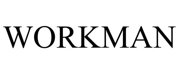 Trademark Logo WORKMAN