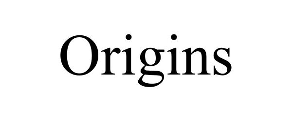 Trademark Logo ORIGINS