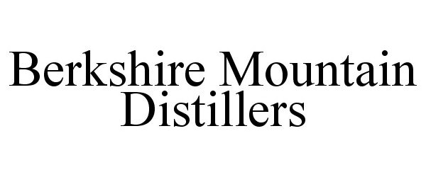 Trademark Logo BERKSHIRE MOUNTAIN DISTILLERS