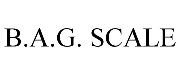  B.A.G. SCALE