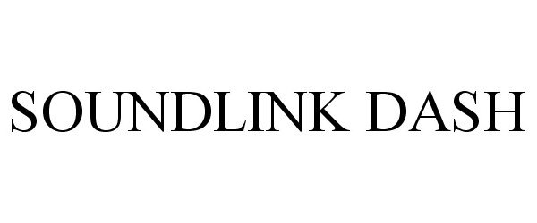 Trademark Logo SOUNDLINK DASH