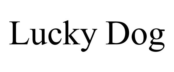 Trademark Logo LUCKY DOG