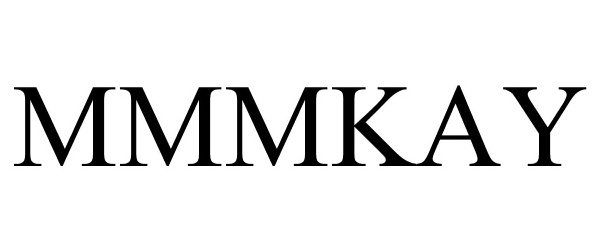 Trademark Logo MMMKAY