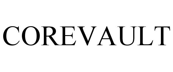 Trademark Logo COREVAULT