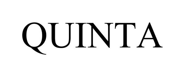 Trademark Logo QUINTA