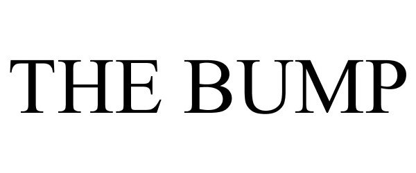 Trademark Logo THE BUMP