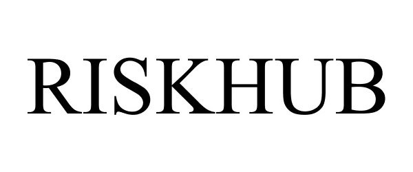 Trademark Logo RISKHUB