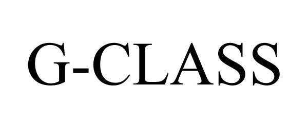 Trademark Logo G-CLASS