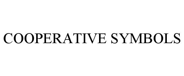 Trademark Logo COOPERATIVE SYMBOLS