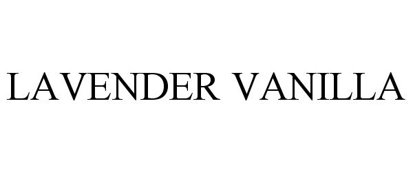 Trademark Logo LAVENDER VANILLA