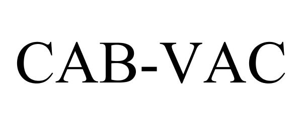 Trademark Logo CAB-VAC
