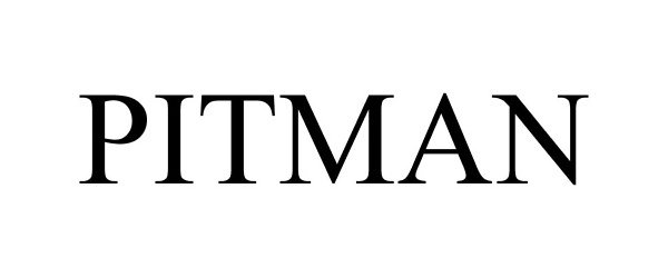 Trademark Logo PITMAN