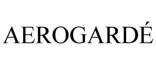 Trademark Logo AEROGARDÃ