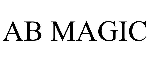 Trademark Logo AB MAGIC