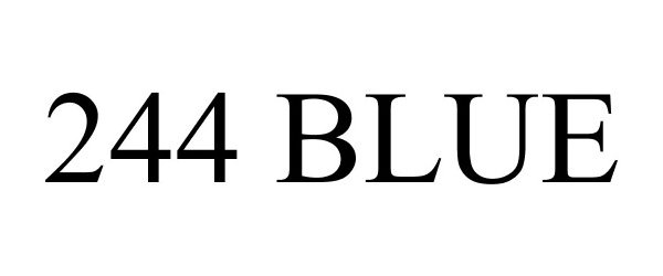  244 BLUE