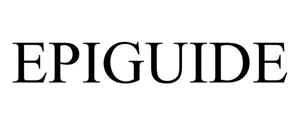 Trademark Logo EPIGUIDE