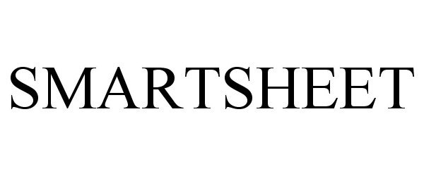 Trademark Logo SMARTSHEET