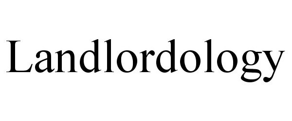 Trademark Logo LANDLORDOLOGY