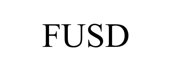 Trademark Logo FUSD