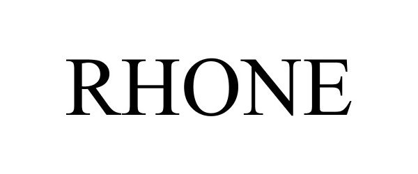 Trademark Logo RHONE