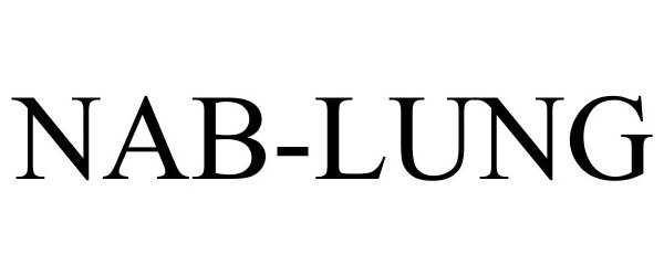 Trademark Logo NAB-LUNG