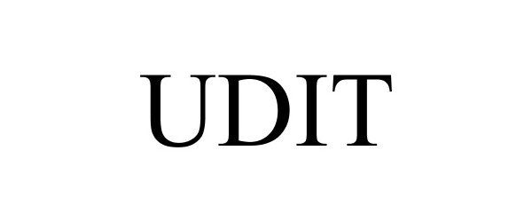 Trademark Logo UDIT