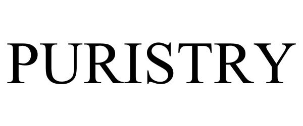 Trademark Logo PURISTRY