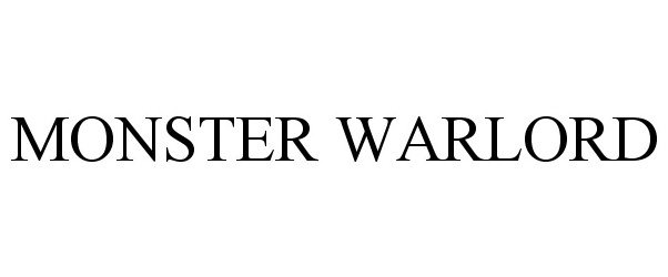 Trademark Logo MONSTER WARLORD