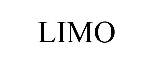 Trademark Logo LIMO