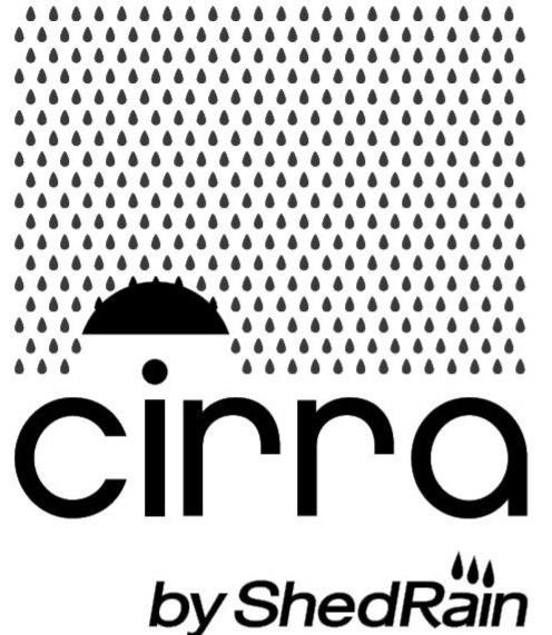 Trademark Logo CIRRA BY SHEDRAIN