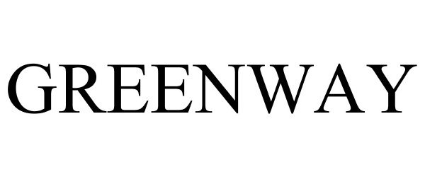 Trademark Logo GREENWAY