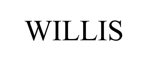 Trademark Logo WILLIS