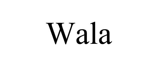Trademark Logo WALA