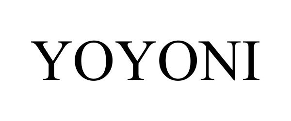 YOYONI