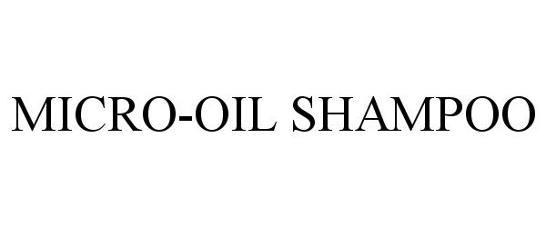  MICRO-OIL SHAMPOO