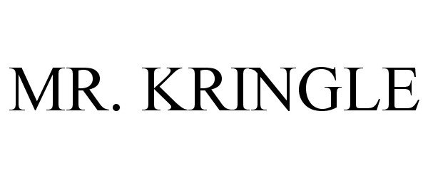 Trademark Logo MR. KRINGLE