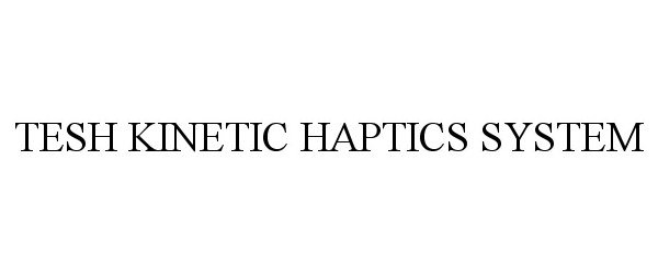  TESH KINETIC HAPTICS SYSTEM