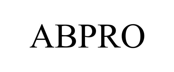 Trademark Logo ABPRO