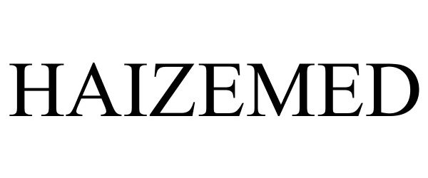 Trademark Logo HAIZEMED