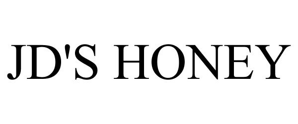 Trademark Logo JD'S HONEY